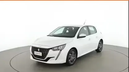 Usata Peugeot 208 Active 75 CV (55 kW) 2021 Bianco Utilitaria