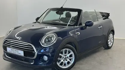 Usata Mini Cooper D Cabriolet Hype 116 CV (85 kW) 2016 Blu Cabrio