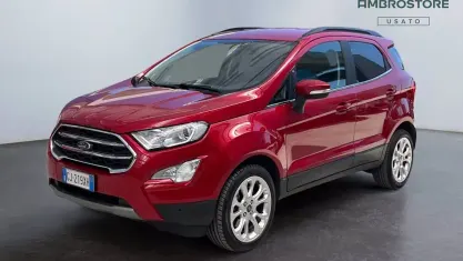 Usata Ford Ecosport Titanium S 125 CV (91 kW) 2022 Fantastic red SUV