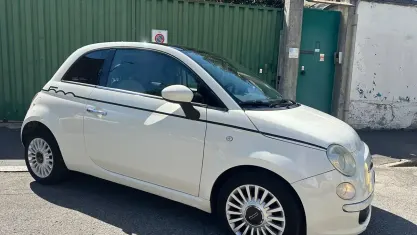Usata Fiat 500 Lounge 69 CV (50 kW) 2011 Bianco Berlina