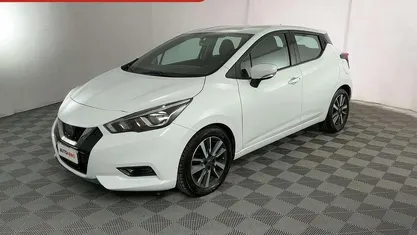 Usata Nissan Micra Acenta 90 CV (66 kW) 2017 Bianco Utilitaria