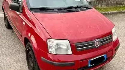 Usata Fiat Panda 60 CV (44 kW) 2008 Rosso Utilitaria