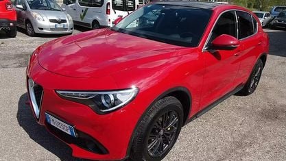Usata Alfa Romeo Stelvio Executive 210 CV (154 kW) 2017 Rosso SUV