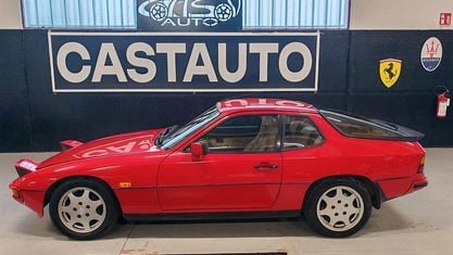 Käytetty Porsche 924 170 HP (125 kW) 1980 Punainen Coupe - kaksiovinen