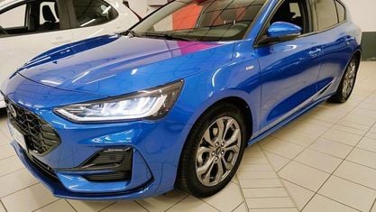 Gebraucht Ford Focus ST-Line 125 PS (91 kW) 2022 Blau Kleinwagen