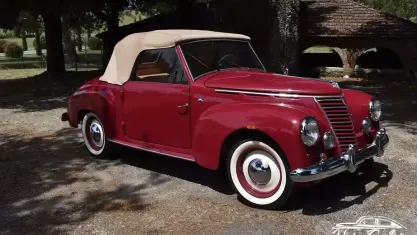 Usata Fiat 1100 62 CV (45 kW) 1950 Viola Cabrio