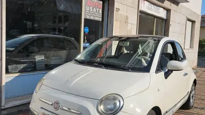Usata Fiat 500 95 CV (69 kW) 2011 Bianco Berlina