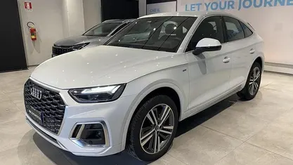 Usata Audi Q5 Sportback S-line plus 204 CV (150 kW) 2022 Bianco SUV