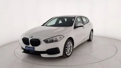Usata BMW 116 Advantage 116 CV (85 kW) 2020 Bianco Utilitaria