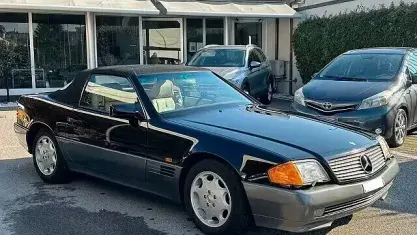 Usata Mercedes SL500 320 CV (235 kW) 1994 Nero Berlina