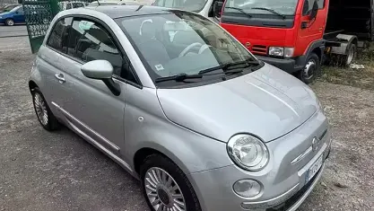 Usata Fiat 500 75 CV (55 kW) 2009 Grigio Cabrio