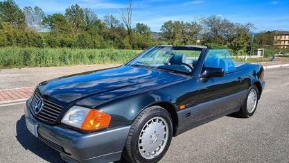 Usata Mercedes SL300 231 CV (169 kW) 1989 Nero Cabrio