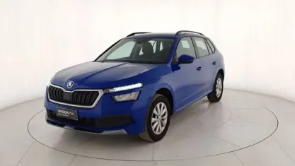 Usata Skoda Kamiq Ambition 95 CV (69 kW) 2022 Blu metallizzato SUV