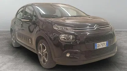 Nero Usata 2020 Citroën C3 PureTech Due volumi | 10.500 € (Buon prezzo)