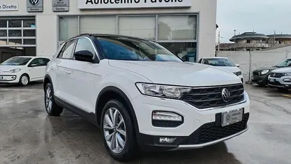 Bianco Usata 2021 VW T-Roc Style SUV | 19.900 € (Buon prezzo)