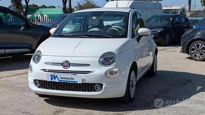 Usata Fiat 500 Lounge 69 CV (50 kW) 2019 Bianco Utilitaria