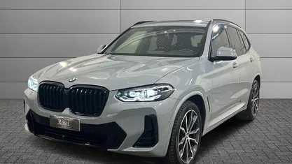 Usata BMW X3 M Sport 191 CV (140 kW) 2022 Grigio chiaro SUV