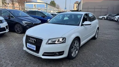 Usata Audi A3 Ambition 160 CV (117 kW) 2011 Bianco Utilitaria
