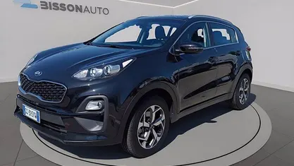 Begagnad Kia Sportage 136 HK (100 kW) 2021 Svart SUV
