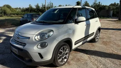 Usata Fiat 500L Trekking 85 CV (62 kW) 2014 Bianco Monovolume