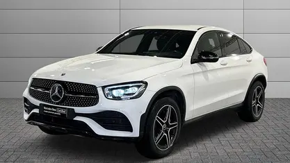 Bianco diamante metallizzato Usata 2019 Mercedes GLC220 Premium Coupé | 43.500 € (Super prezzo)