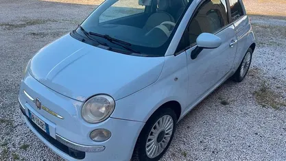 Usata Fiat 500 Lounge 69 CV (50 kW) 2008 Blu Berlina