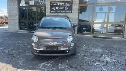 Usata Fiat 500 Sport 75 CV (55 kW) 2009 Marrone Cabrio