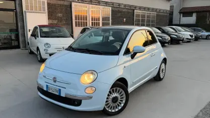 Usata Fiat 500 69 CV (50 kW) 2009 Bluazzurro Cabrio