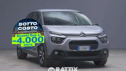 Grigio artense Usata 2024 Citroën C3 PureTech Due volumi | 13.997 € (Buon prezzo)