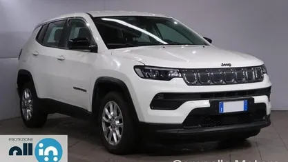 Bianco Usata 2022 Jeep Compass SUV | 21.990 € (Buon prezzo)