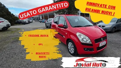 Usata Suzuki Splash GLS 65 CV (47 kW) 2010 Rosso Utilitaria