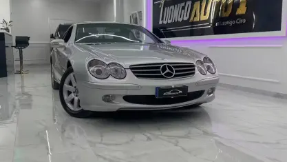 Käytetty Mercedes SL500 306 HP (225 kW) 2002 Harmaa Avoauto