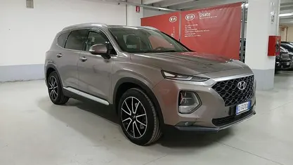 Usata Hyundai Santa Fe 200 CV (147 kW) 2020 Marrone SUV