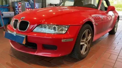 Usata BMW Z3 118 CV (86 kW) 2000 Rosso Cabrio