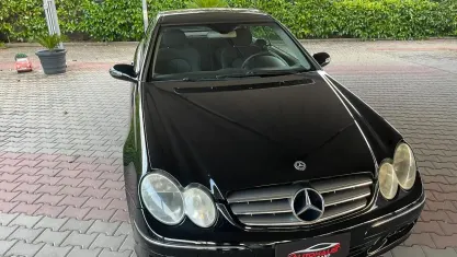 Usata Mercedes CLK220 Elegance 150 CV (110 kW) 2007 Blu Coupé