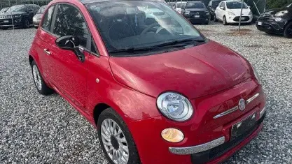 Usata Fiat 500 Lounge 69 CV (50 kW) 2009 Rosso Cabrio