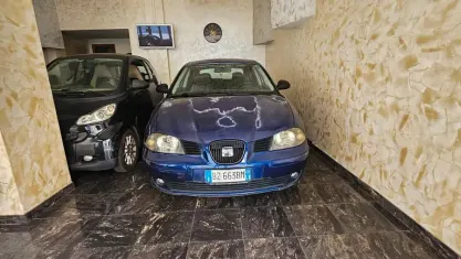 Usata Seat Ibiza Stella 64 CV (47 kW) 2002 Blu Utilitaria