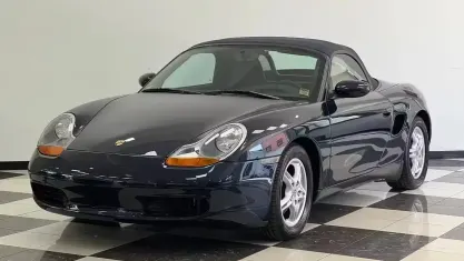 Usata Porsche Boxster 205 CV (150 kW) 1999 Blu/azzurro Cabrio