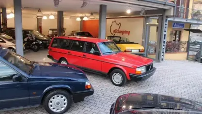 Usata Volvo 240 109 CV (80 kW) 1991 Rosso Station wagon