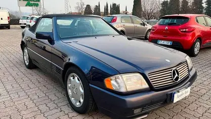 Usata Mercedes SL320 231 CV (169 kW) 1995 Blu/azzurro Cabrio