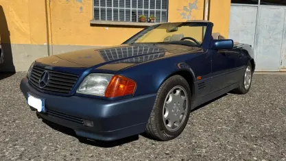 Usata Mercedes SL300 231 CV (169 kW) 1993 Blu Cabrio