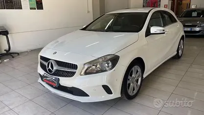 Usata Mercedes A180 Premium 110 CV (80 kW) 2016 Bianco Berlina
