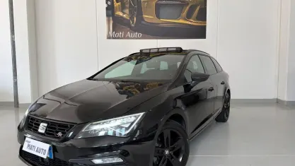 Usata Seat Leon ST Black Edition 116 CV (85 kW) 2020 Nero Station wagon