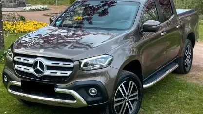 Begagnad Mercedes X250 Progressive 190 HK (139 kW) 2018 Brun Pickup