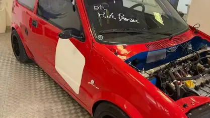 Usata Fiat Cinquecento 126 CV (92 kW) 1993 Rosso Utilitaria
