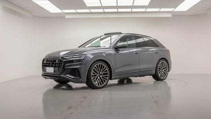 Usata Audi Q8 Sport 389 CV (286 kW) 2020 Nero orca met SUV