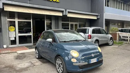 Usata Fiat 500 75 CV (55 kW) 2008 Blu Utilitaria
