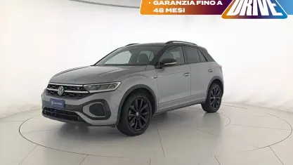 Usata VW T-Roc R-line 150 CV (110 kW) 2023 Pyrit silver metallizzato nero SUV