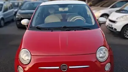Usata Fiat 500 Lounge 69 CV (50 kW) 2011 Rosso Berlina