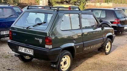 Usata Fiat Panda 4x4 50 CV (36 kW) 1990 Verde Utilitaria